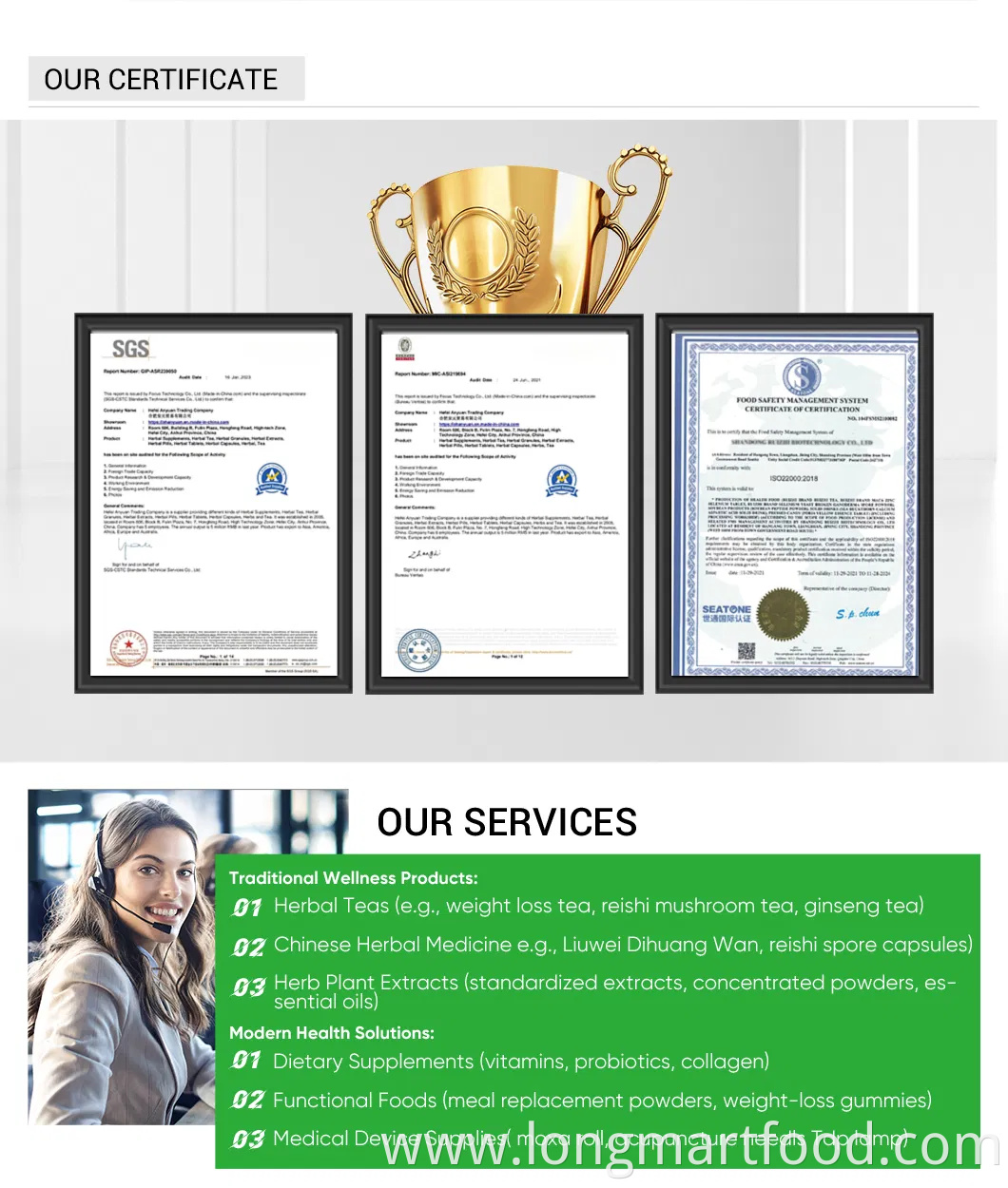 Private Label Herbal Fit Tea 14 Bags Skinny Honey Detox Tea with Natural Ingredient